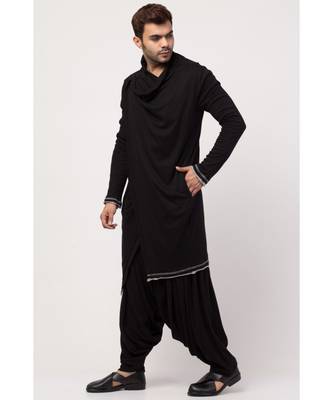 Sultan Akmal Shrug cum T Kurta with patiala salwar 2