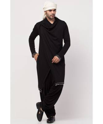 Sultan Akmal Shrug cum T Kurta with patiala salwar 5