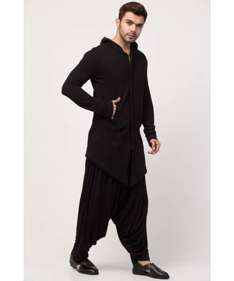 Sha Ali Hoody cum T Kurta with patiala salwar 3