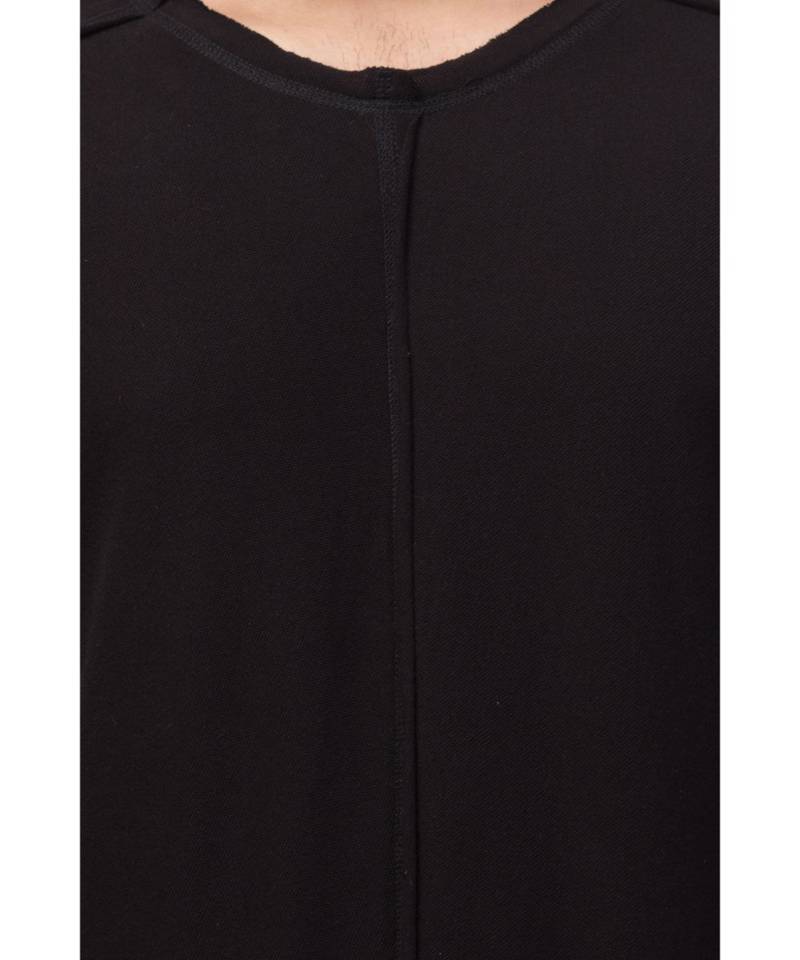 Boat neck curvy bottom both side pocket T Kurta with Patiala salwar