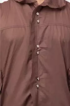 two cut pocket up down front open Kurta cum Pathani with Patiala Salwar