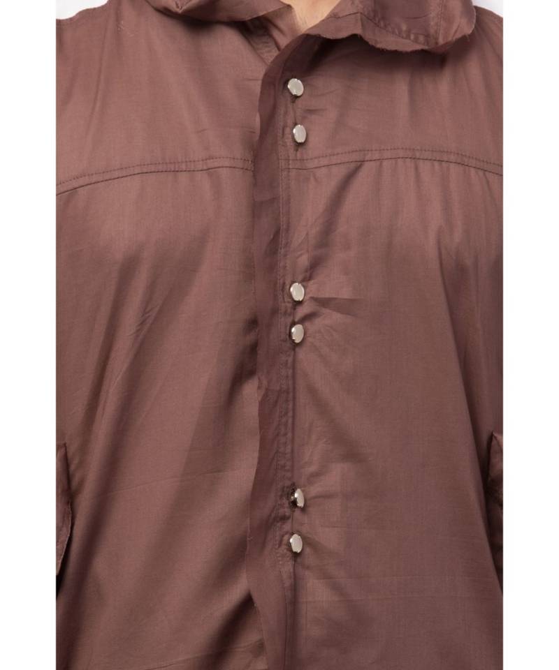 two cut pocket up down front open Kurta cum Pathani with Patiala Salwar