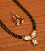 White mangalsutra