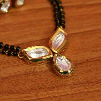 White mangalsutra 2