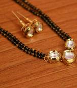 White mangalsutra