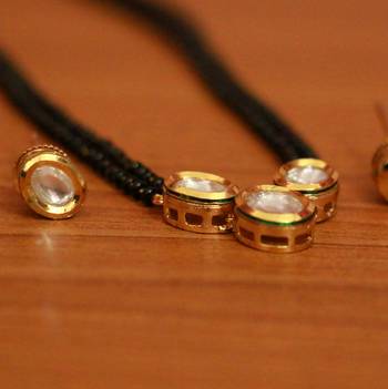 White mangalsutra 2