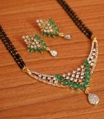 Green mangalsutra