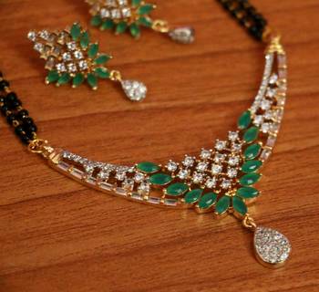 Green mangalsutra 2