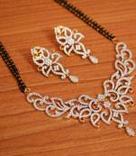 White mangalsutra