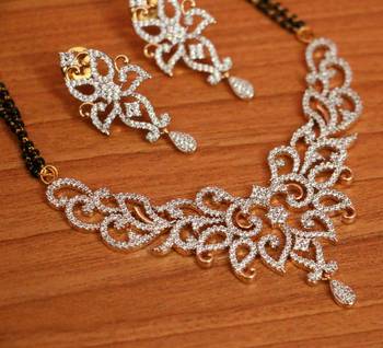 White mangalsutra 2