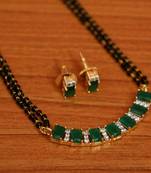 Green mangalsutra