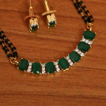Green mangalsutra 2