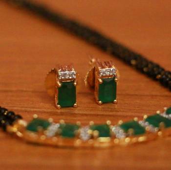 Green mangalsutra 3