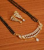 White mangalsutra
