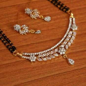 White mangalsutra 2