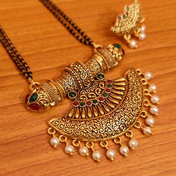 Multicolor mangalsutra 4
