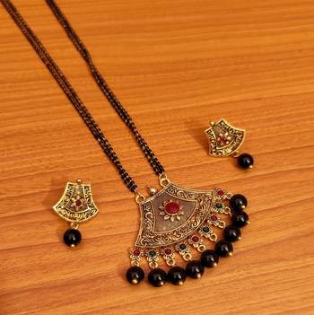 Multicolor mangalsutra 1