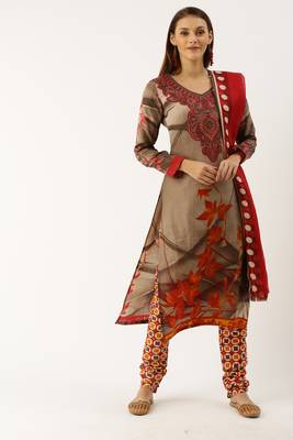 Green printed cotton salwar 1
