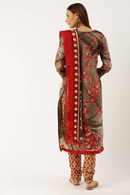 Green printed cotton salwar 2