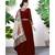 Maroon Embroidered Faux Georgette Anarkali Suit