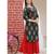 red Rayon kurta