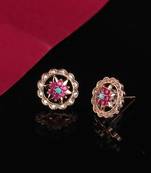 Gold Plated Studded Earring