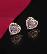 Gold Plated Studded Earring