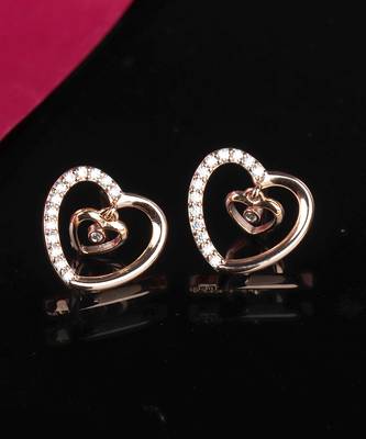 Gold Plated Studded Earring 1