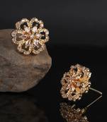 Gold plated Studded Earring