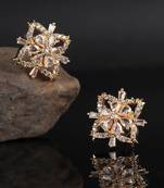 Gold Plated Studded Earring