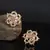 Gold plated Studded Earring