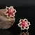Gold plated Studded Earring