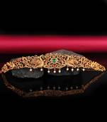 Gold plated Studded kamarband