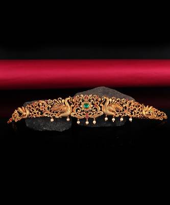 Gold plated Studded kamarband 7