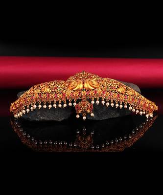 Gold plated Studded kamarband 1