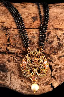 Gold plated Mangalsutra