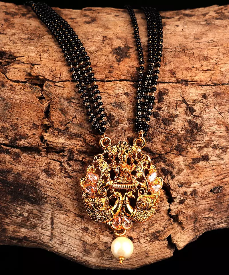 Gold plated Mangalsutra