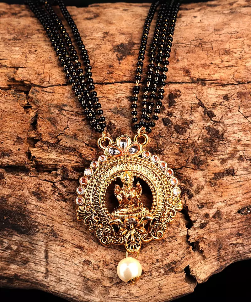 Gold plated Mangalsutra