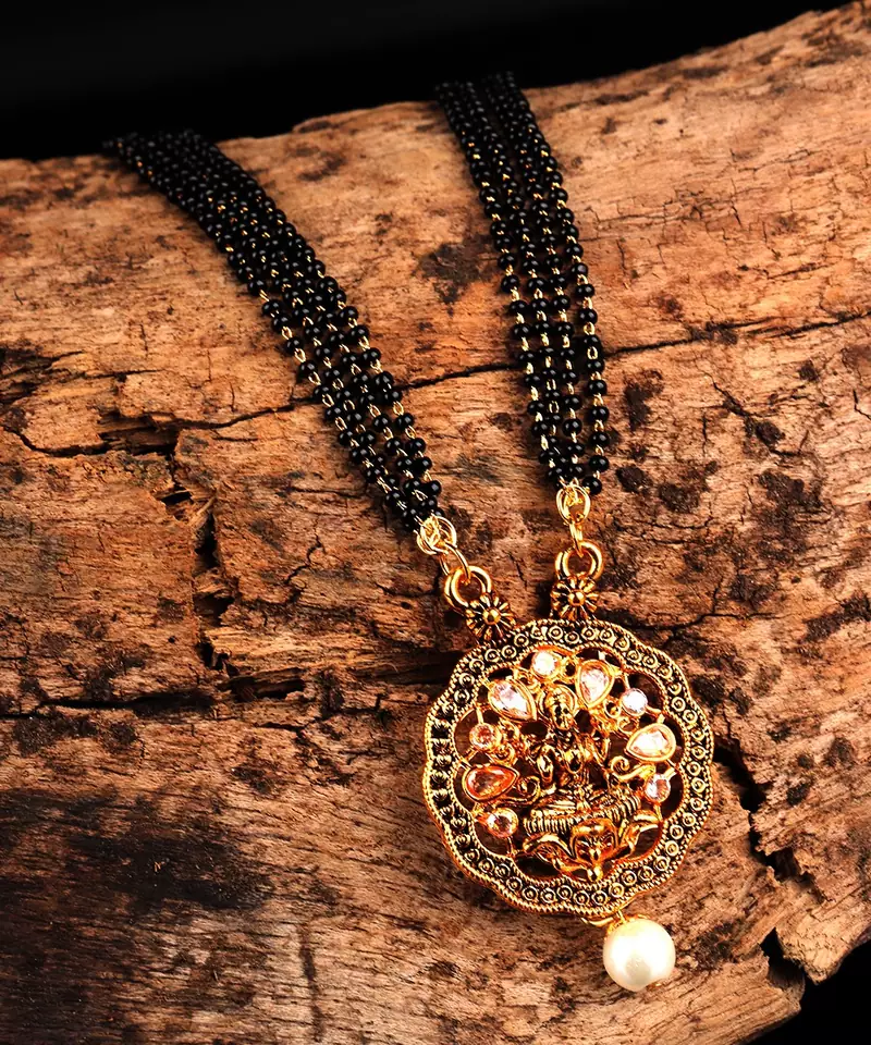 Gold plated Mangalsutra