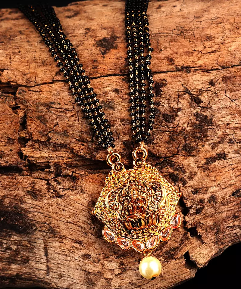 Gold plated Mangalsutra