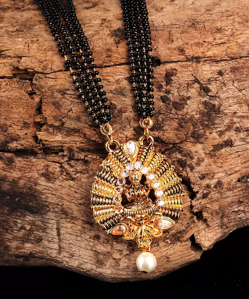 Gold plated Mangalsutra