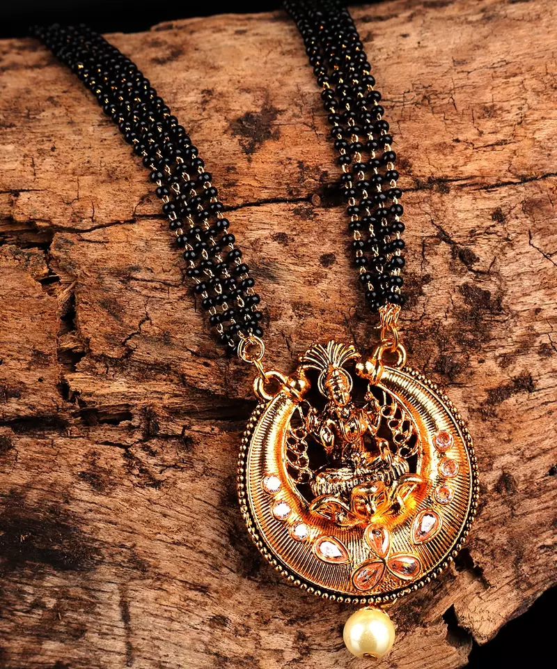 Gold plated Mangalsutra