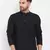 Black plain cotton men-kurtas