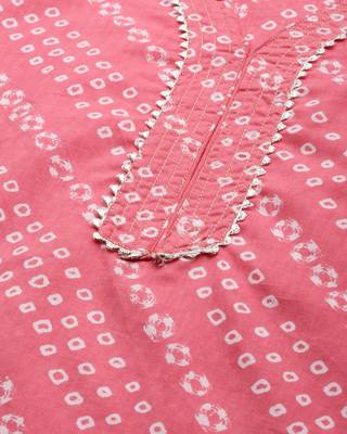 Red printed cotton ethnic-kurtis 5