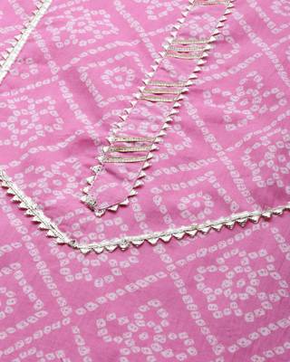 Pink printed cotton ethnic-kurtis 5