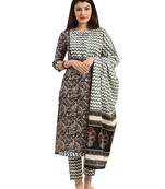 Multicolor printed cotton ethnic-kurtis