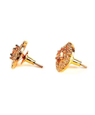 Gold Plated Stone Earrings 3