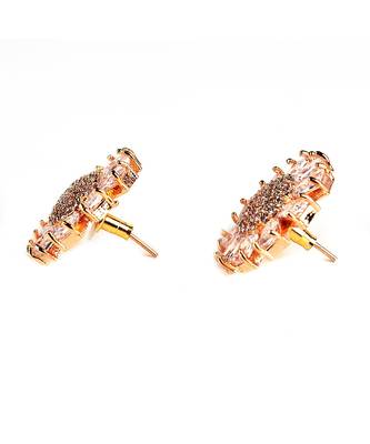 Gold Plated American diamonds Earrings 3