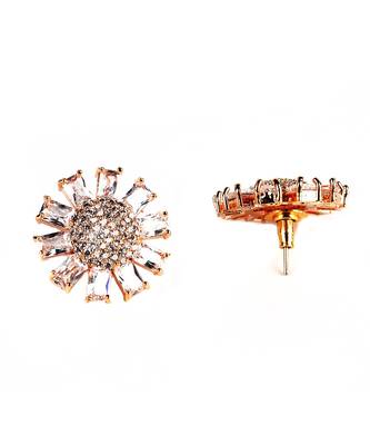 Gold Plated American diamonds Earrings 5