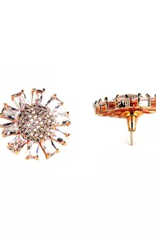 Gold Plated American diamonds Earrings